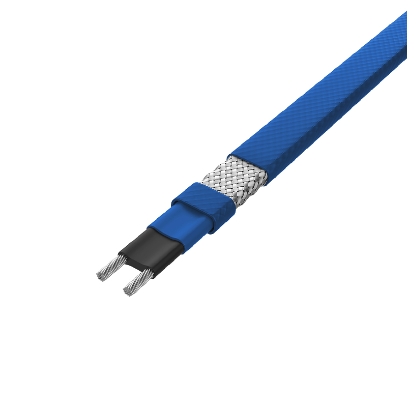 Selbstregulierendes Heizkabelset zum Schutz von Rohren vor Frostschäden